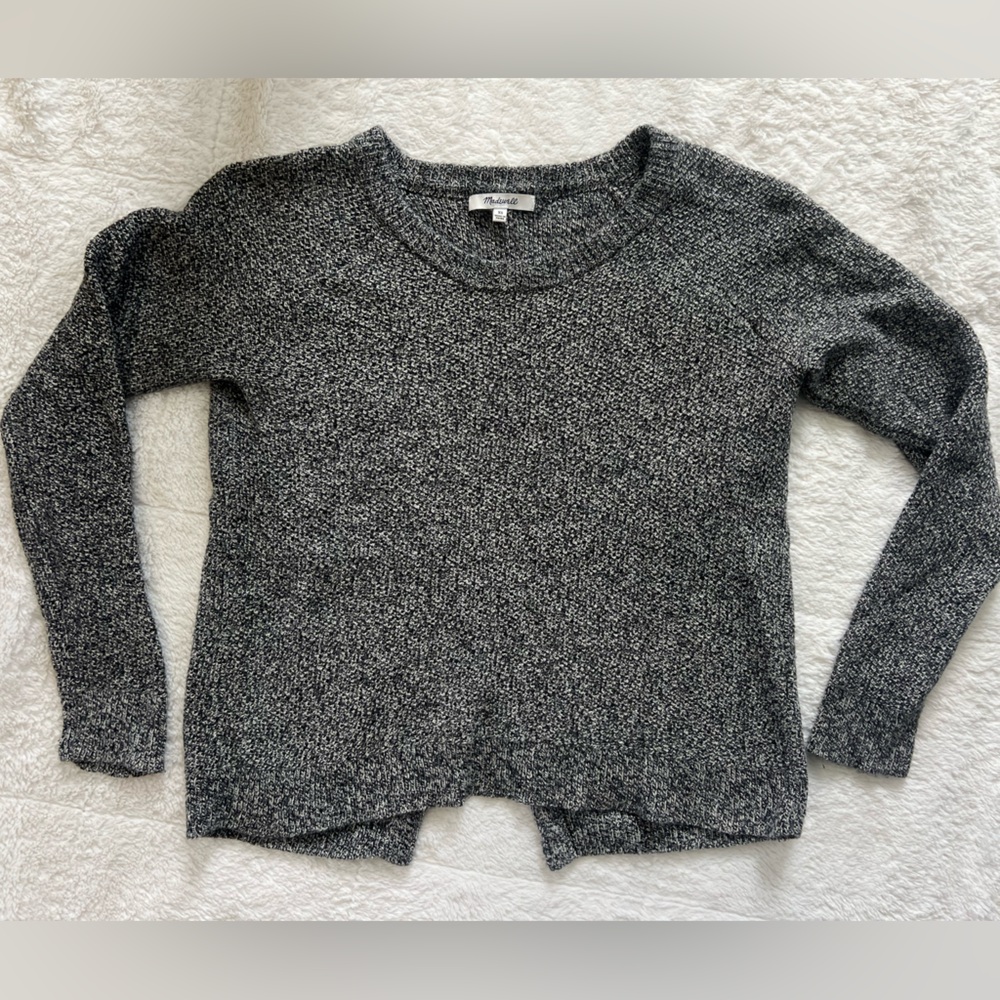Madewell Charcoal Grey Crew Neck Sweater